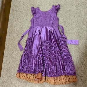 Meli Meli Silky Purple dress girls 10